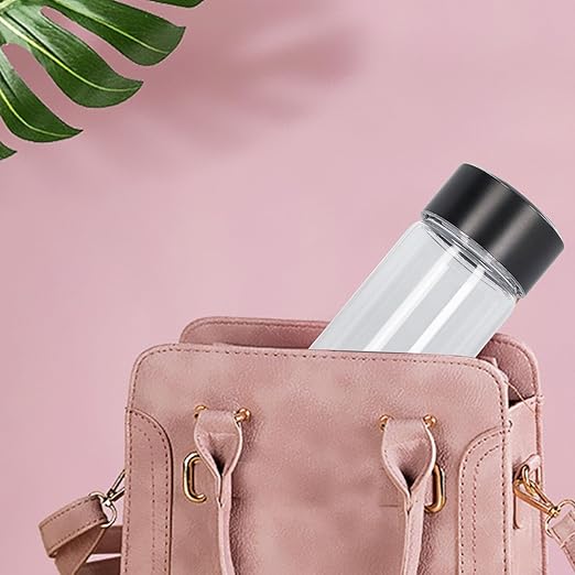 Hydrogen Water Bottle, USB Portable Hydrogen Water Bottle Generator, 3Min Quick Electrolysis, Water Ionizer Machine with Nasal Hose, for Daily Drink