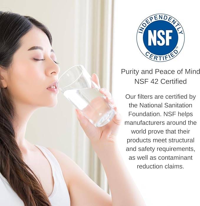 PureT IL-10SC-AK-EZ14, Remineralization Alkaline Water Filter - 2" X 10" Alka Plus Water Filter for RO Systems - Raises PH and adds Vital Minerals, Easy 1/4" EZ Connect System