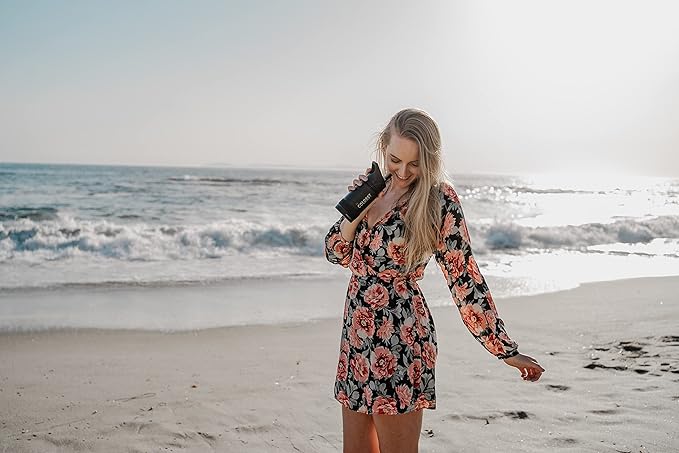 Coldest Sports Water Bottle - Straw Lid Bottle with Handle Leak Proof, Vacuum Insulated Stainless Steel, Double Walled, Thermo Mug, Metal | Cosmic Ice 14 oz