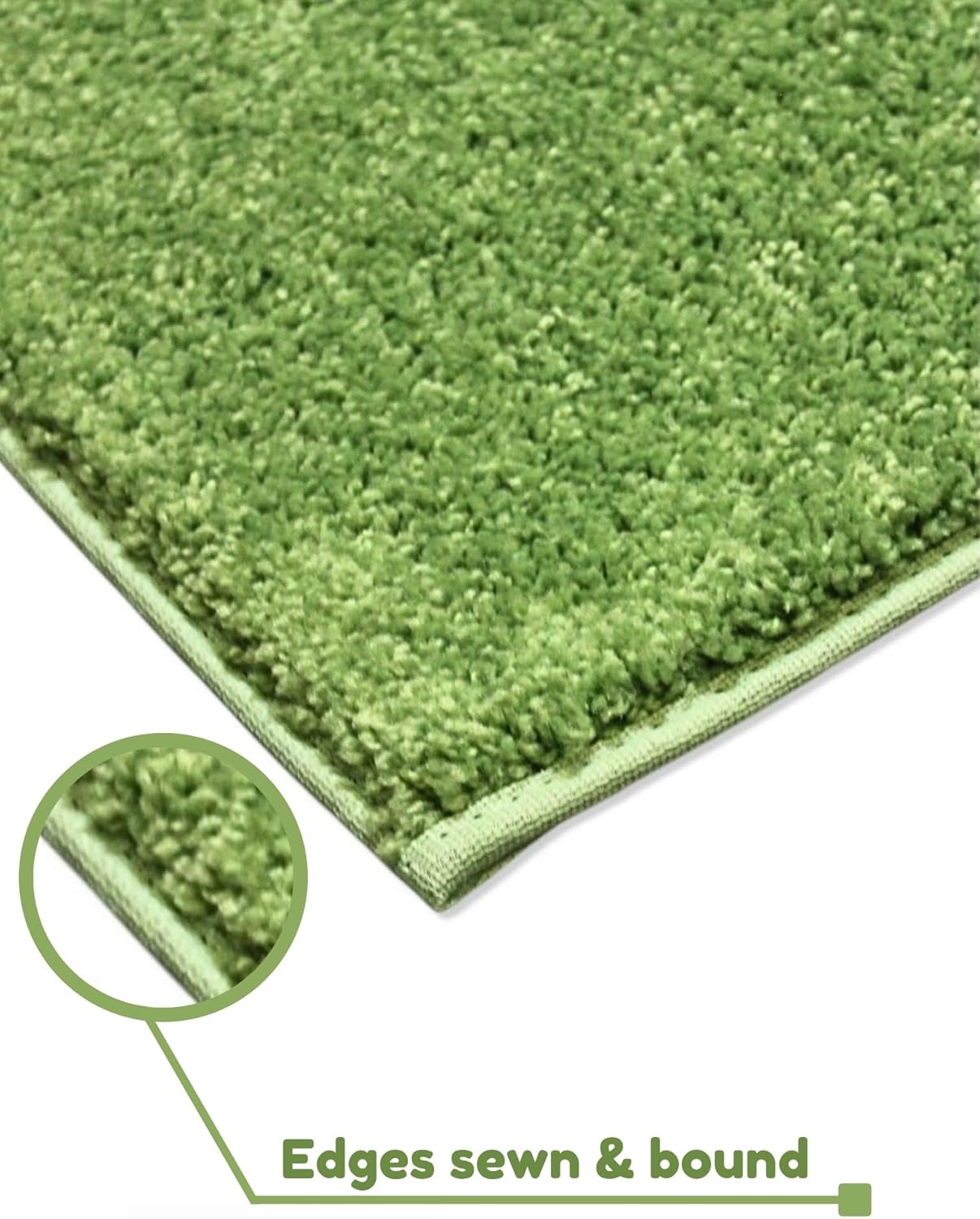 KOECKRITZ Soft and Colorful Kids Classroom Area Rugs (Passes Flammability Pill Test) Many Sizes and Bright Colors to Select from (5' x 7', Lime)