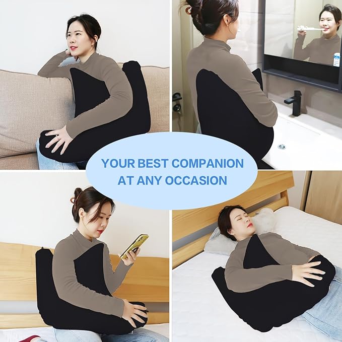 Shoulder Surgery Pillow, Ergonomic Rotator Cuff Pillow, Comfortable Post Shoulder Surgery Pillow, Adjustable Structure Provide Support, Shoulder Pain Relief