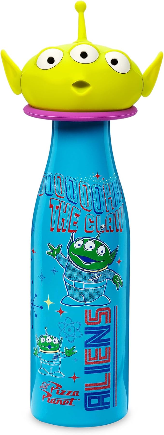 Disney Store Official Toy Story Alien Stainless Steel Water Bottle, Housewarming Gifts For Men, Women, and Kids