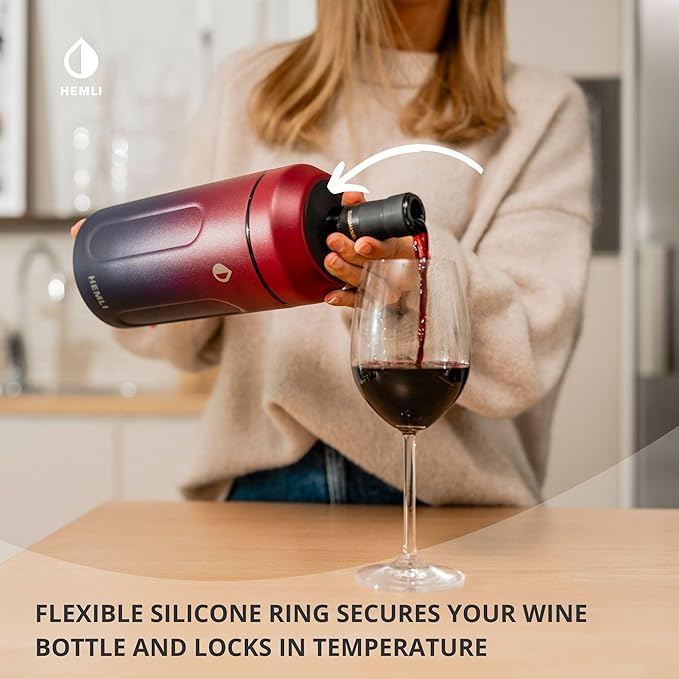 Wine Chiller, Wine Bottle Chiller, Wine Bottle Cooler, Wine Chiller Sleeve, Wine Cooler Holder, Champagne Chiller, Wine Gift Ideas