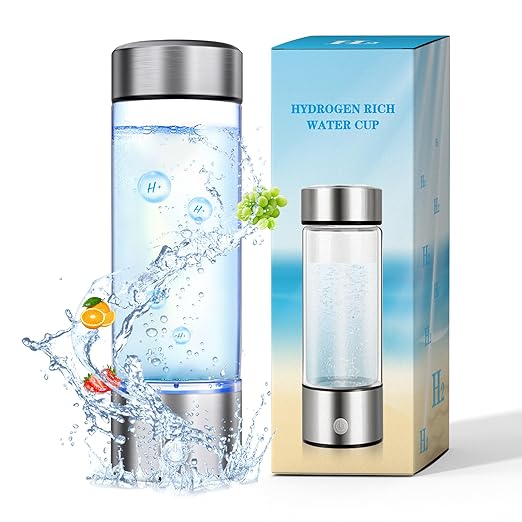 Hydrogen Water Bottle Silver