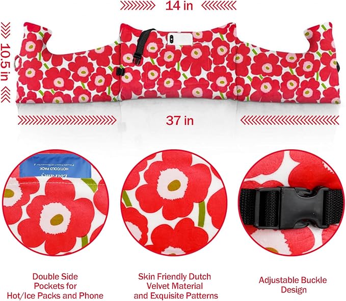 Mastectomy Pillow - Post Surgery Pillow, Breast Pillow for Sleeping After Heart Surgery, Lumpectomy Pillow, Breast Reduction & Augmentation Pillow Double Mastectomy Gifts for Women