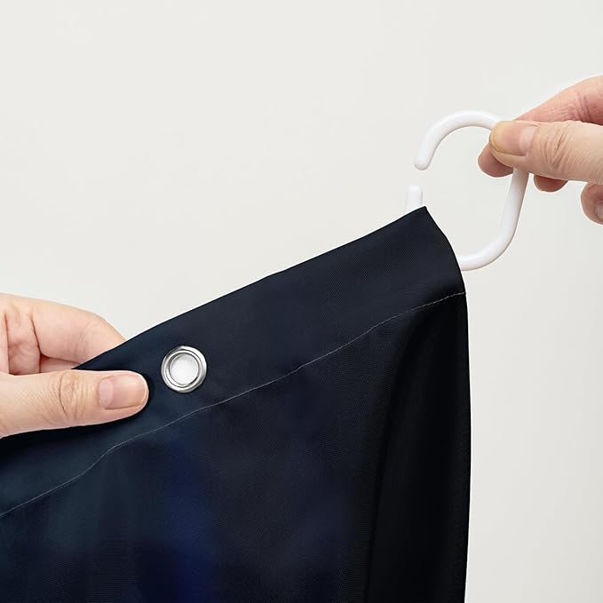 AILONEN Beautiful Butterfly Shower Curtain Bathroom 48" W*72" H Sparkly Blue Butterflies Curtain Cloth Fabric Bathroom for Girls Kids,Magic Mushroom Shower Curtain Set