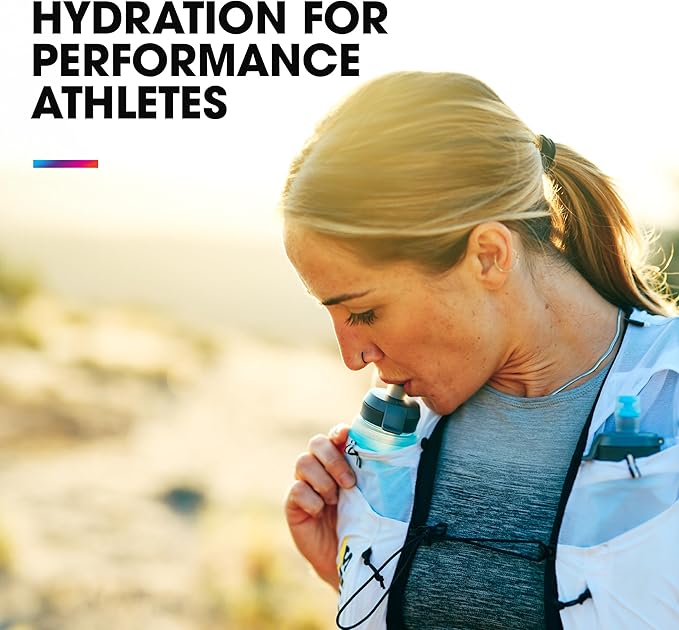 HydraPak UltraFlask (500ml/600ml) - Collapsible Soft Flask Water Bottle for Hydration Vests and Running Packs with Easy Open Cap