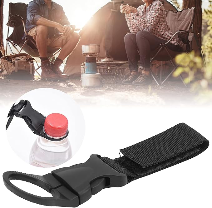 Water Bottle with Clip for Backpack, Flexible and Detachable Tight and Firm Water Bottle Holder for Outdoor
