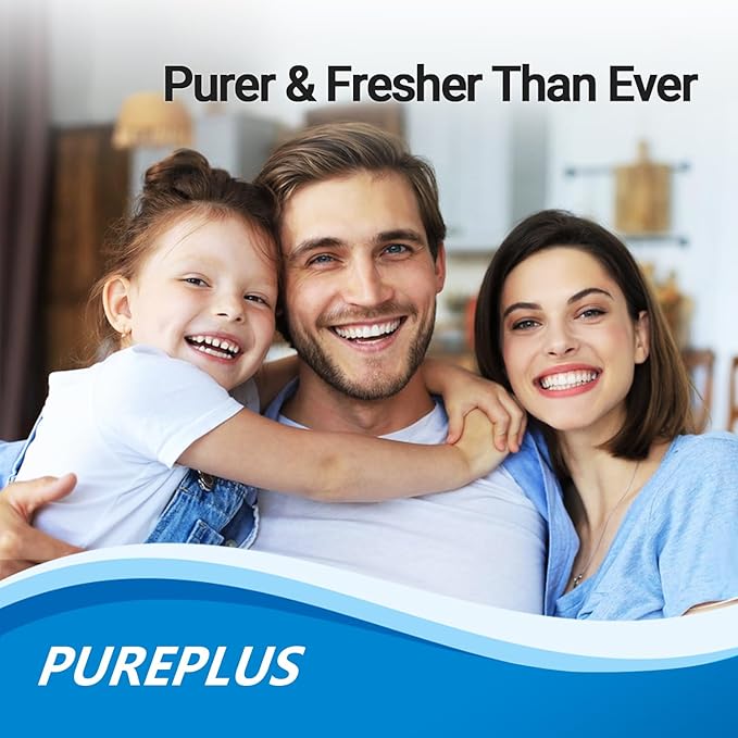 PUREPLUS Water Pitcher Filter Replacement For Epic, Aquagear, Seychelle Water Pitcher or Dispenser, 150 Gallons Water Pitcher Filters, BPA Free, 2 PACK