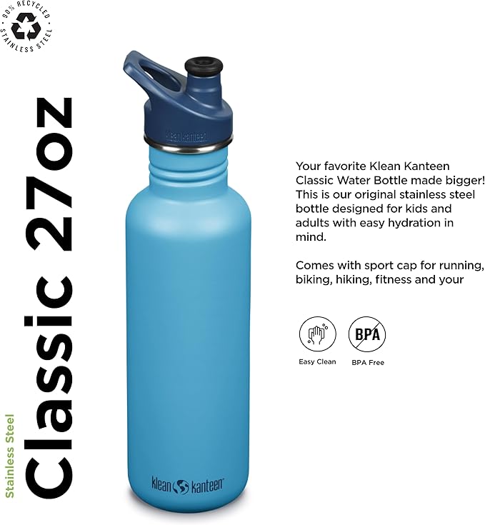 Classic 27oz (w/Sport Cap) Hawaiian Ocean