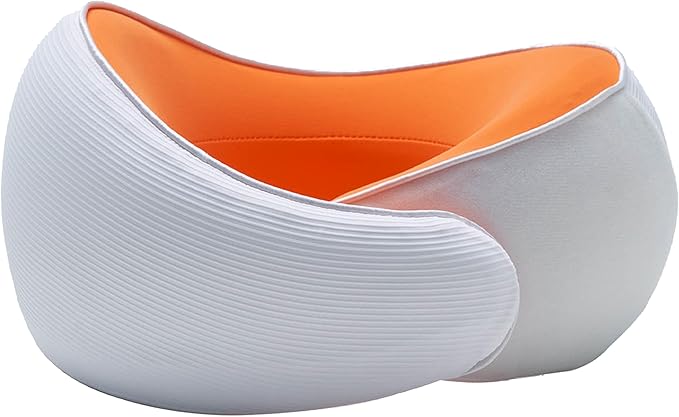 Travel Neck Pillow, Memory Foam Ergonomic Neck Pillow for Travel.Neck Support Travel Pillow for Airplane/Car Trips. Lightweight Design for Neck Pain Relief. Plane Pillow. Neck Travel Pillow
