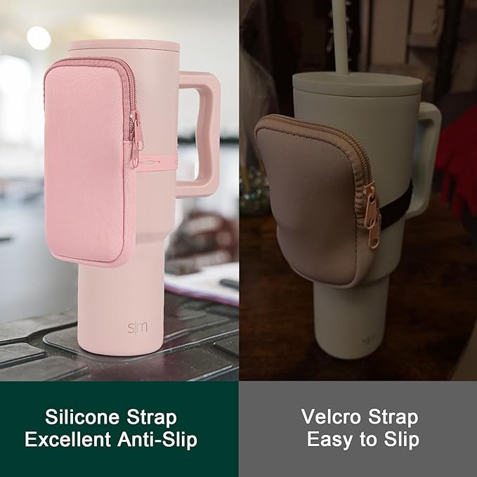 MLKSI Water Bottle Zipper Pouch (Pink)