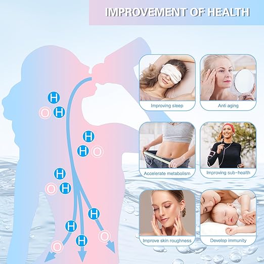 Hydrogen Water Bottle, Hydrogen Water Bottle Generator, Improve Water In 3 Minutes Hydrogen Water Machine, Suitable For Home, Office, Travel, Exercise, Gift For Love