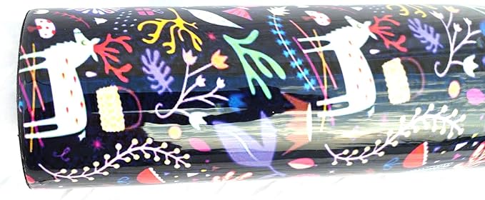 Pure Printed Copper Water Bottle - Leak Proof Ayurvedic Drinkware Copper Vessel for Sports, Gym, Outdoors, Yoga, Health Benefits (30 oz)