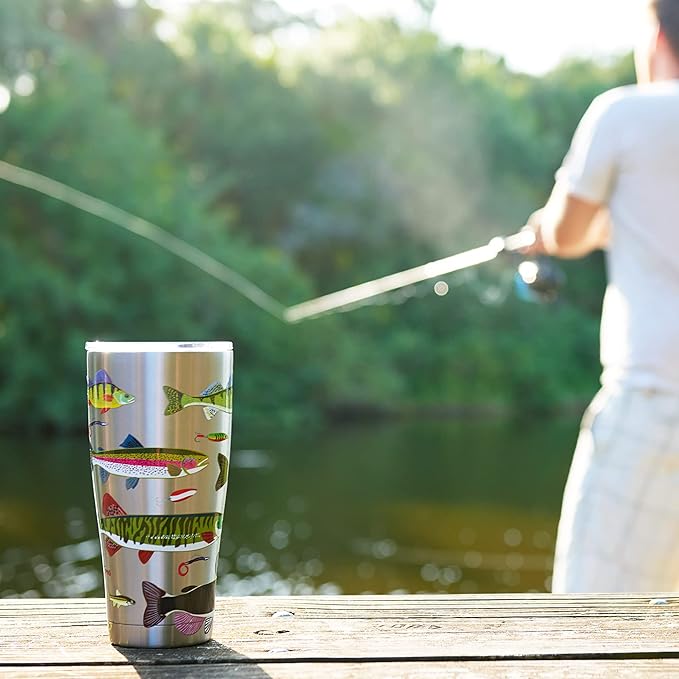 Tervis Triple Walled Ole Miss University of Mississippi Rebels Insulated Tumbler Cup Keeps Drinks Cold & Hot, 30oz - Stainless Steel, Tradition