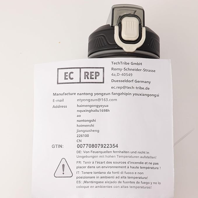 Motivational Water Bottle with Time Marker- 32oz Water Bottles with Times to Drink, Leakproof & BPA Free Sports Water Bottle with Straw & Carry Strap for Fitness, Gym, and Outdoor Sports