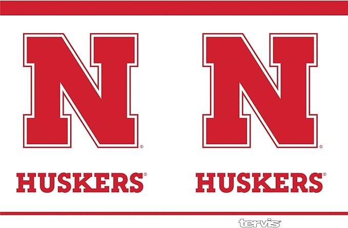Tervis Triple Walled Nebraska State University Cornhuskers Insulated Tumbler Cup Keeps Drinks Cold & Hot, 30oz - Stainless Steel, Tradition