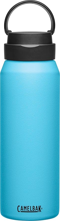 CamelBak Fit Cap Vacuum Stainless Insulated Water Bottle - 32oz, Nordic Blue