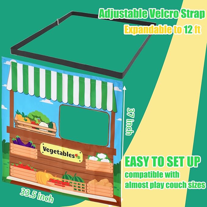 Play Panel for Kids Play Couch Childrens Foam Sofa Couch Play Panel for Toddler Couch（Sofa not Included）