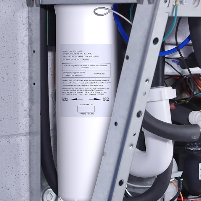 Filter Replacement for Elkay 51300C EWF3000 (No Chip - 1 Pack)