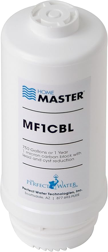 Home Master MF1CBL Mini Plus Replacement Filter, 6x4.5, White