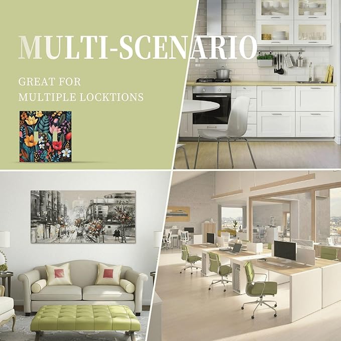 Boho Floral Vintage Flower Leaves Rustic Wildflower Plants Double Toggle Light Switch Covers 2 Gang Wall Plate Dual Decorative Switchplate Electrical Faceplate for Country Bathroom Bedroom Decor