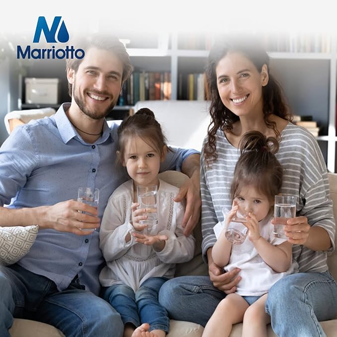 MARRIOTTO 2-stage replacement filters Compatible with Bottleless Water Coolers, 4 Count (Pack of 1)