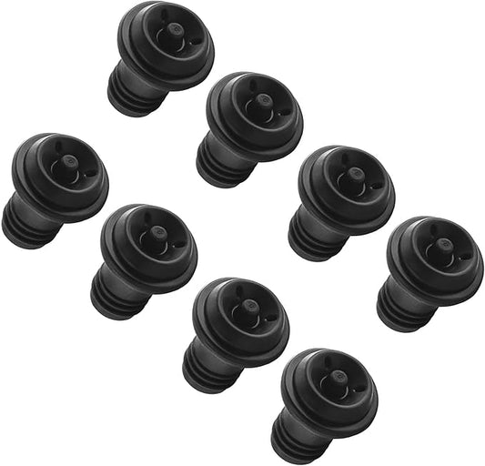 Wine Saver Vacuum Stoppers of 8 Rubber Wine Stoppers, for Wine Saver Vacuum Pump Wine Preserver, Reusable Bottle Sealer, Best Wine Air Vacuum Stoppers to Keep Wine Fresh, Ideal Wine Accessories Gift