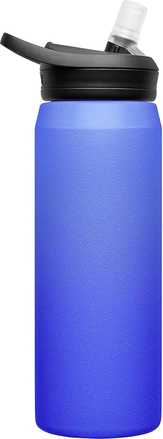 CamelBak Eddy+ Water Bottle with Straw 25oz - Insulated Stainless Steel, Midnight Ombre