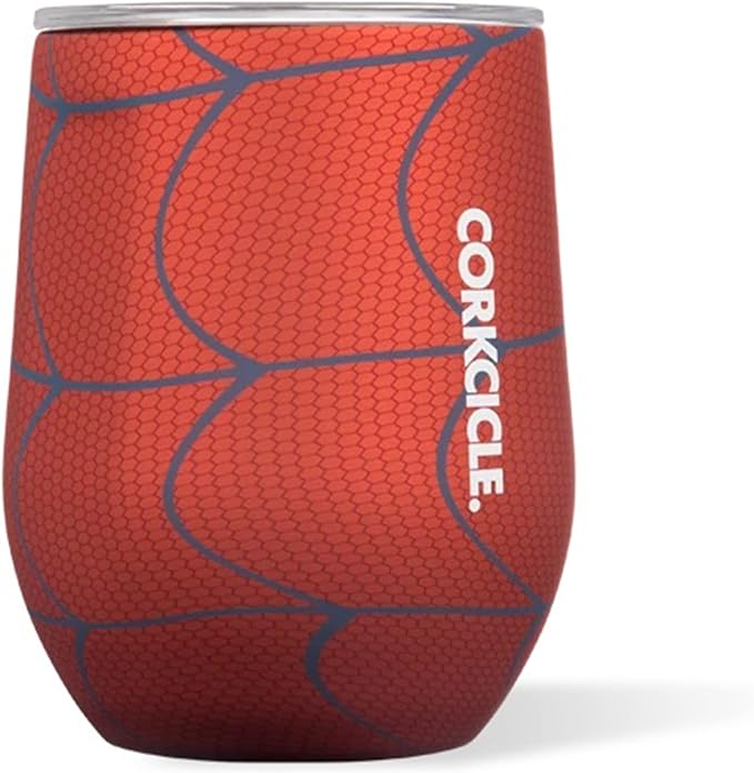 Corkcicle Marvel Spiderman, Insulated Glass Tumbler Gift Set, Triple Insulated Stainless Steel Construction, Keeps Beverages Chilled for 9 Hours, 12 oz, 3-Pack Bundle