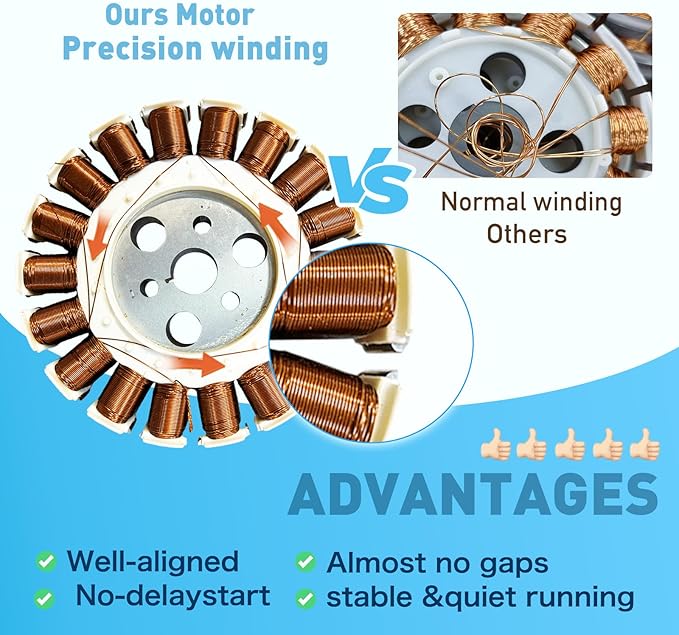 72 inch Large Ceiling Fans with Lights and Remote,Brushed Nickel Modern Indoor & Outdoor Ceiling Fan for Living Room,Patio,6 Speed Reversible Quiet DC Motor,3 CCT,Dual Finish 8 Wooden Blades