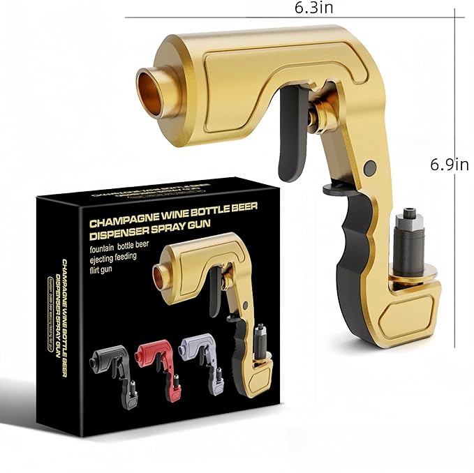 Champagne Gun Shooter, Shotgun Beer Gun, Shot Gun Tool for Drinking