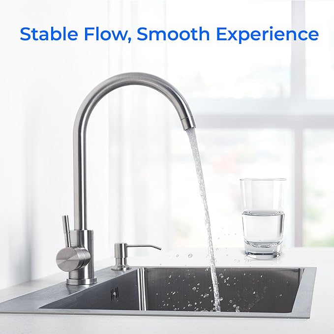 Waterdrop GXULQR, FQK1R Under Sink Replacement Filter, Replacement for Hexagonal Head GE SmartWater GXULQR, GXULQK and GXK140TNN, 2K Gallons (Pack of 2)