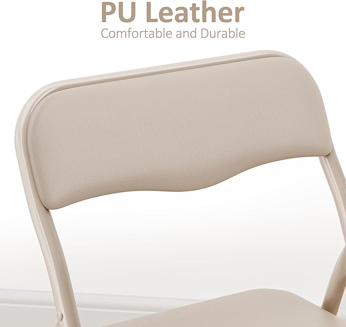 IDEALHOUSE Boys and Girls Folding Table and Chairs Set of 3, Portable Table and Chair with Pu Soft Cushion,Suitable for Eating,Reading and Playing