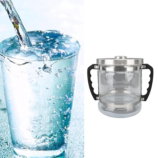 Water Glass Carafe for Distiller, 6L Replacement Glass Collection Bottle Distilled Water Bottle Compatible with Counter Top Water Distiller Filter