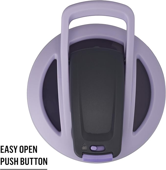 BlenderBottle Strada Sleek Insulated Stainless Steel Water Bottle with Wire Whisk, 25-Ounce, Seafoam