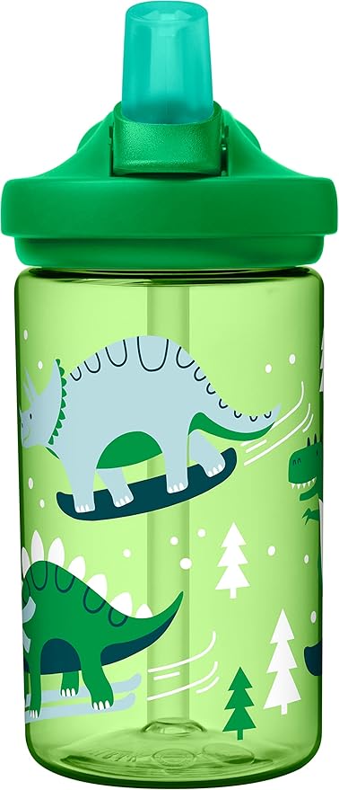 CamelBak Eddy+ 14oz Kids Water Bottle with Tritan Renew – Straw Top, Leak-Proof When Closed - Limited Edition Colors
