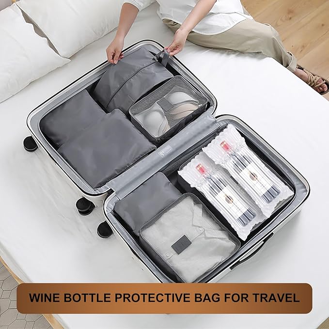 BLUEMAN Wine Bottle Travel Protector Bags 20 Packs
