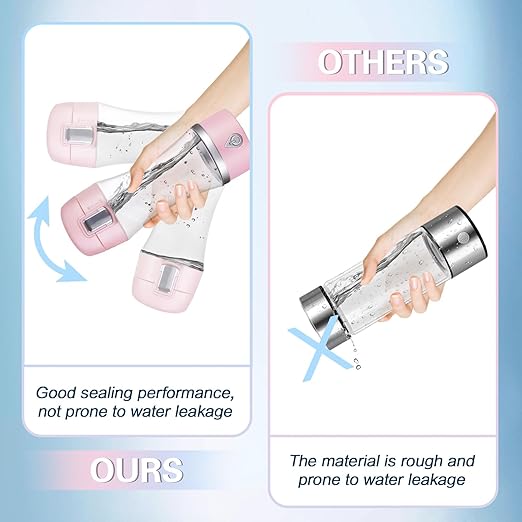 Hydrogen Water Bottle, Hydrogen Water Bottle Generator, Improve Water In 3 Minutes Hydrogen Water Machine, Suitable For Home, Office, Travel, Exercise, Gift For Love