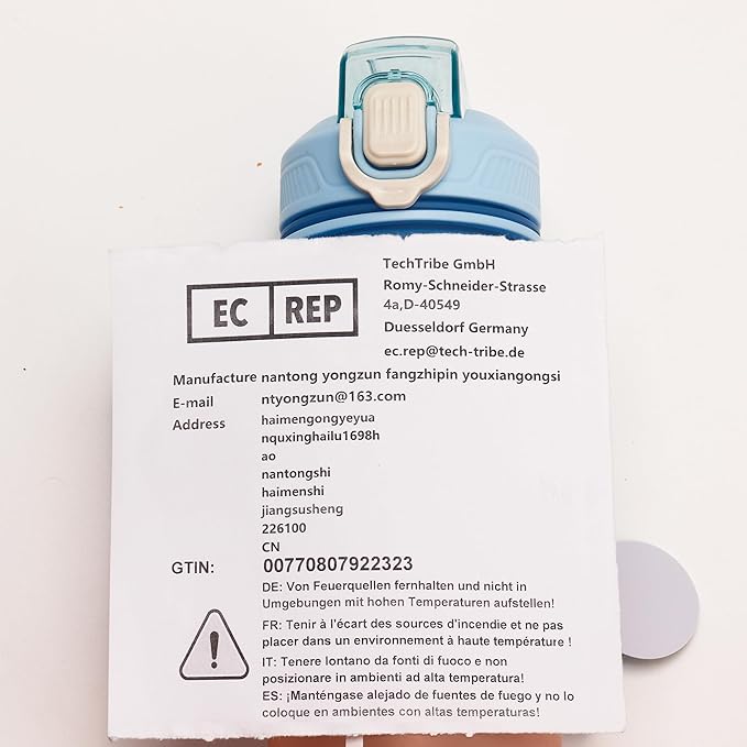 Motivational Water Bottle with Time Marker- 32oz Water Bottles with Times to Drink, Leakproof & BPA Free Sports Water Bottle with Straw & Carry Strap for Fitness, Gym, and Outdoor Sports