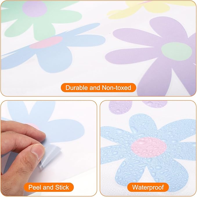 uxcell 32 Pcs (2 Sheet) Round Polka Dots Wall Sticker, PVC Peel and Stick Circle Wall Decal Sticker for Bedroom Classroom, Colorful