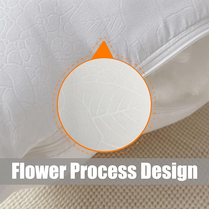 Side Sleeper Pillow Inner 63''x20'' Hugging Body Pillow Insert Extra Long Throw Pillow Core (63x20 in)