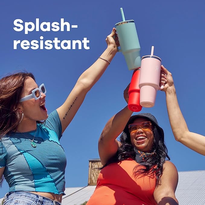 Hydro Flask Travel Tumbler Stainless Steel Vacuum Insulated Tumbler with Lid and Straw for Cold Water and Drinks for Sports, School, Work, Car, Travel, Weekends