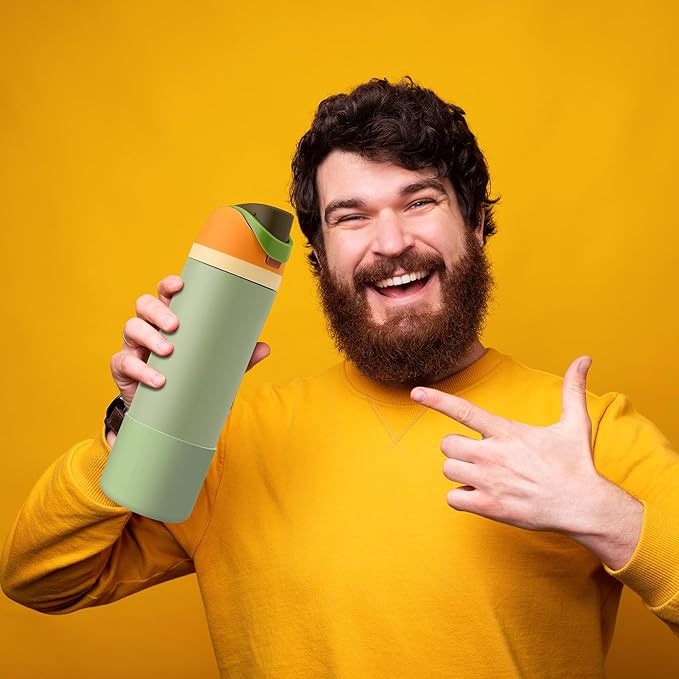 2PCS Silicone Water Bottle Boot for Owala 24oz 32oz 40oz, Protective Bottom Bumper Anti-Slip Sleeve for FreeSip, Twist, and Flip Stainless Steel Bottles, Dishwasher Safe and BPA Free