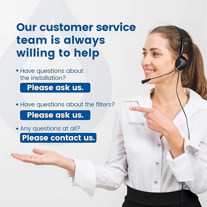 Waterdrop WD-DF-AL-A Replacement Alkaline Filters for Alkaline Dispenser Filtration System, Improved Coffee Taste, Last Up to 2 Months or 100 Gallons (Pack of 3)