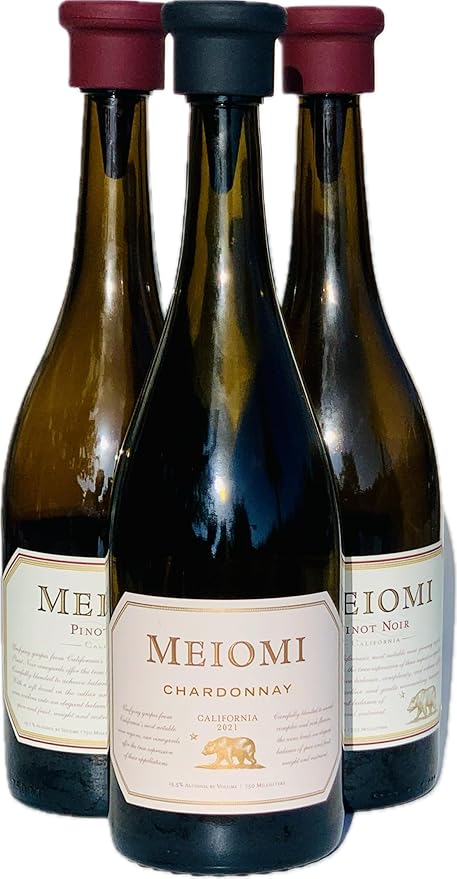 Funny Silicone Wine Stoppers - Leakproof Double Seal Design - Reusable Bottle Covers - Glass Bottle Toppers - Easy to Use Silicone Bottle Stopper for Wine, Champagne & More (Pack of 3)