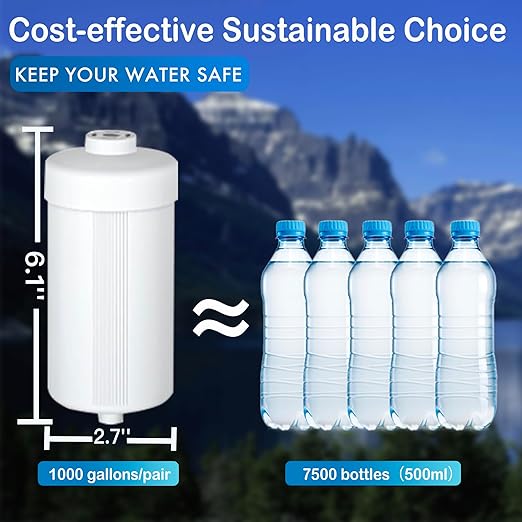 Fluoride Filters, Replacement for Berkey® PF-2® Fluoride Filter Compatible with Berkey® Gravity Filtration System (Pack of 2)