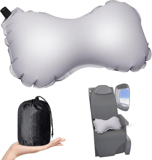 Inflatable Lumbar Pillow for Airplane Travel Lumbar Support Pillow for Car,Inflatable Neck Pillow Inflatable Lumbar Support Inflatable Travel Pillow Lumbar Pillow for car