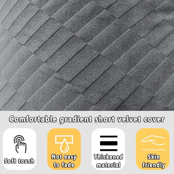 Gradient Velvet Triangular Wedge Pillow, Removable Cover Headboard Pillow for Daybed, Backrest Positioning Support Pillow Cushion Resting Reading Relaxing (Blue, Twin(39 * 20 * 8in))