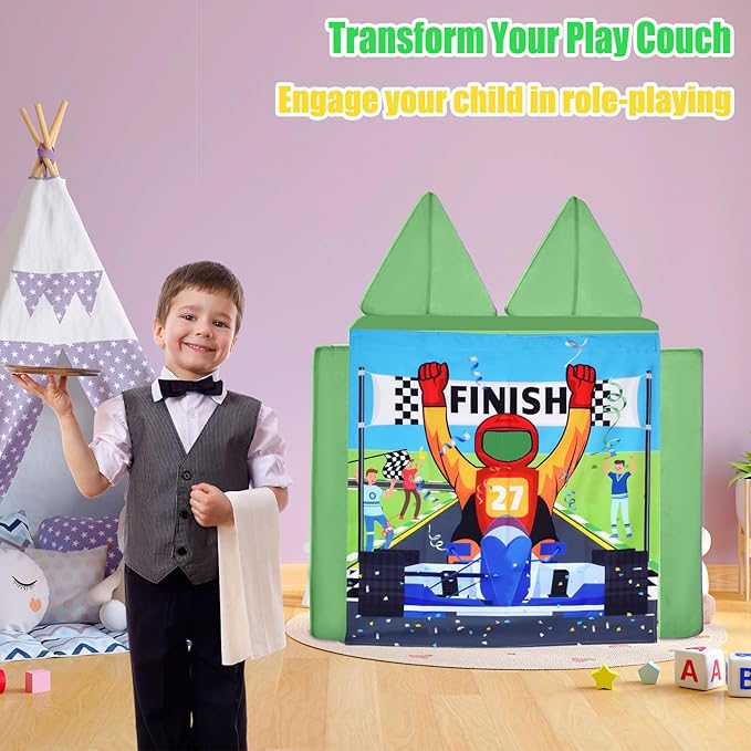 Play Panel for Kids Play Couch Childrens Foam Sofa Couch Play Panel for Toddler Couch